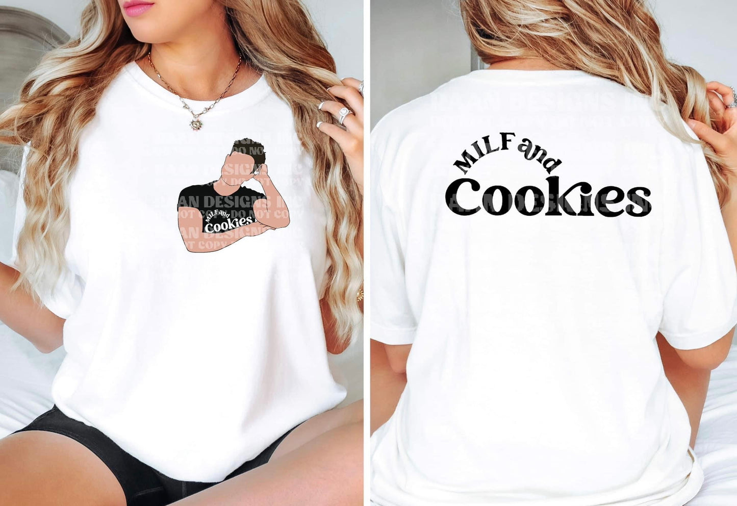 Matt Rife milk & cookies front and back