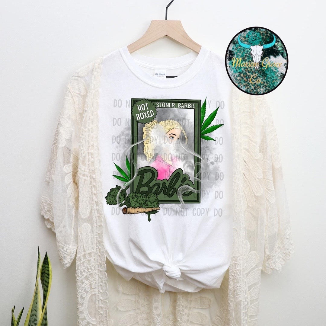 Hot box Barbie tee