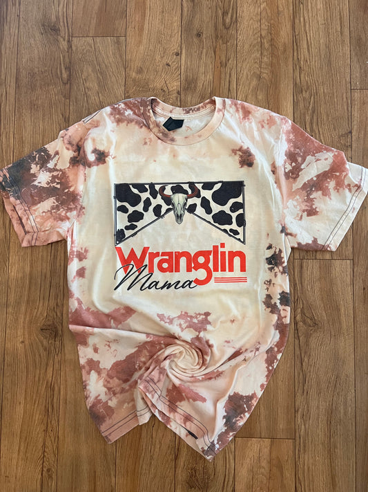 RTS Wranglin mama tee