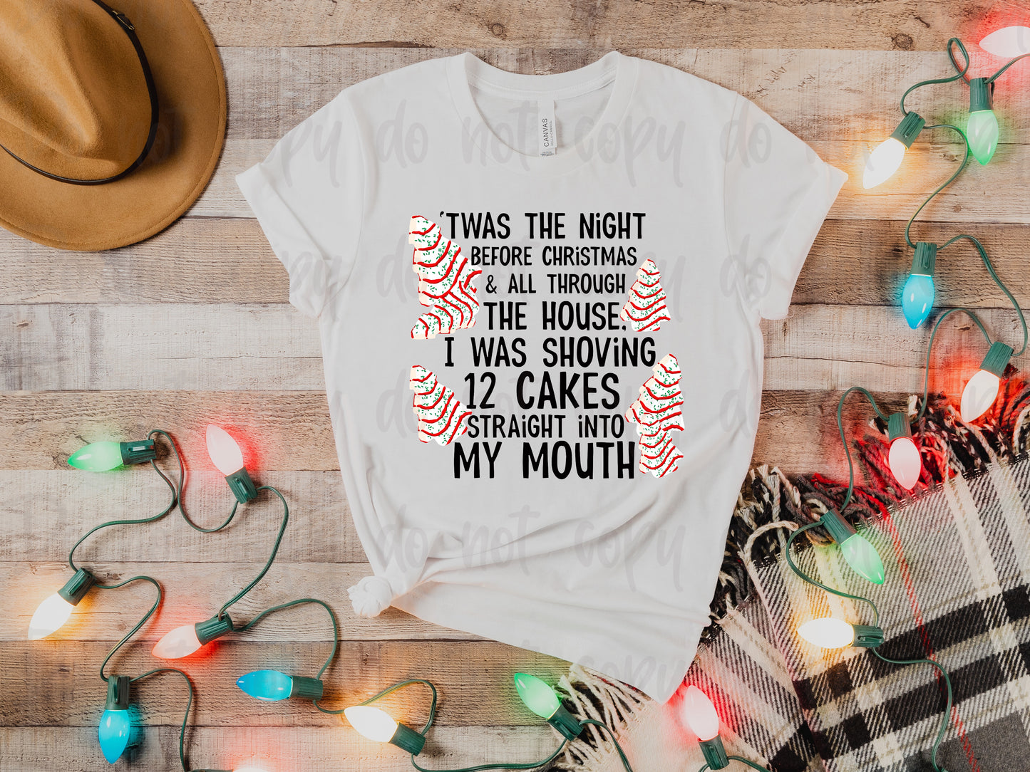 ‘Twas the night before Christmas and all through the house shirt