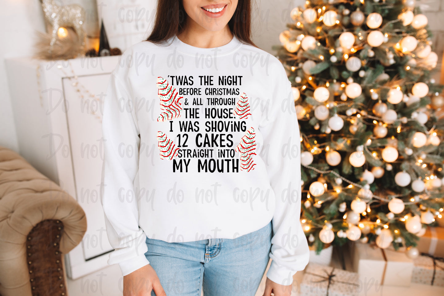 ‘Twas the night before Christmas and all through the house shirt